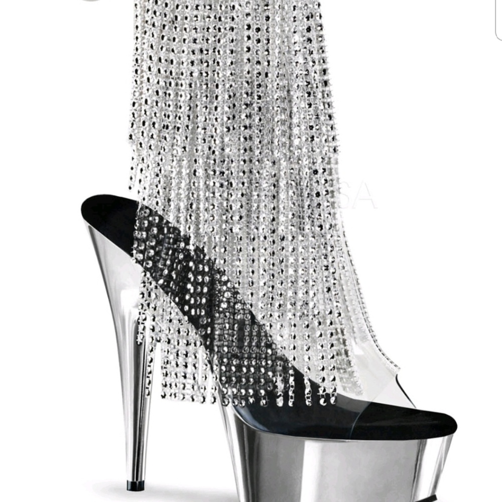 Fringe Pleaser Ankle Boots